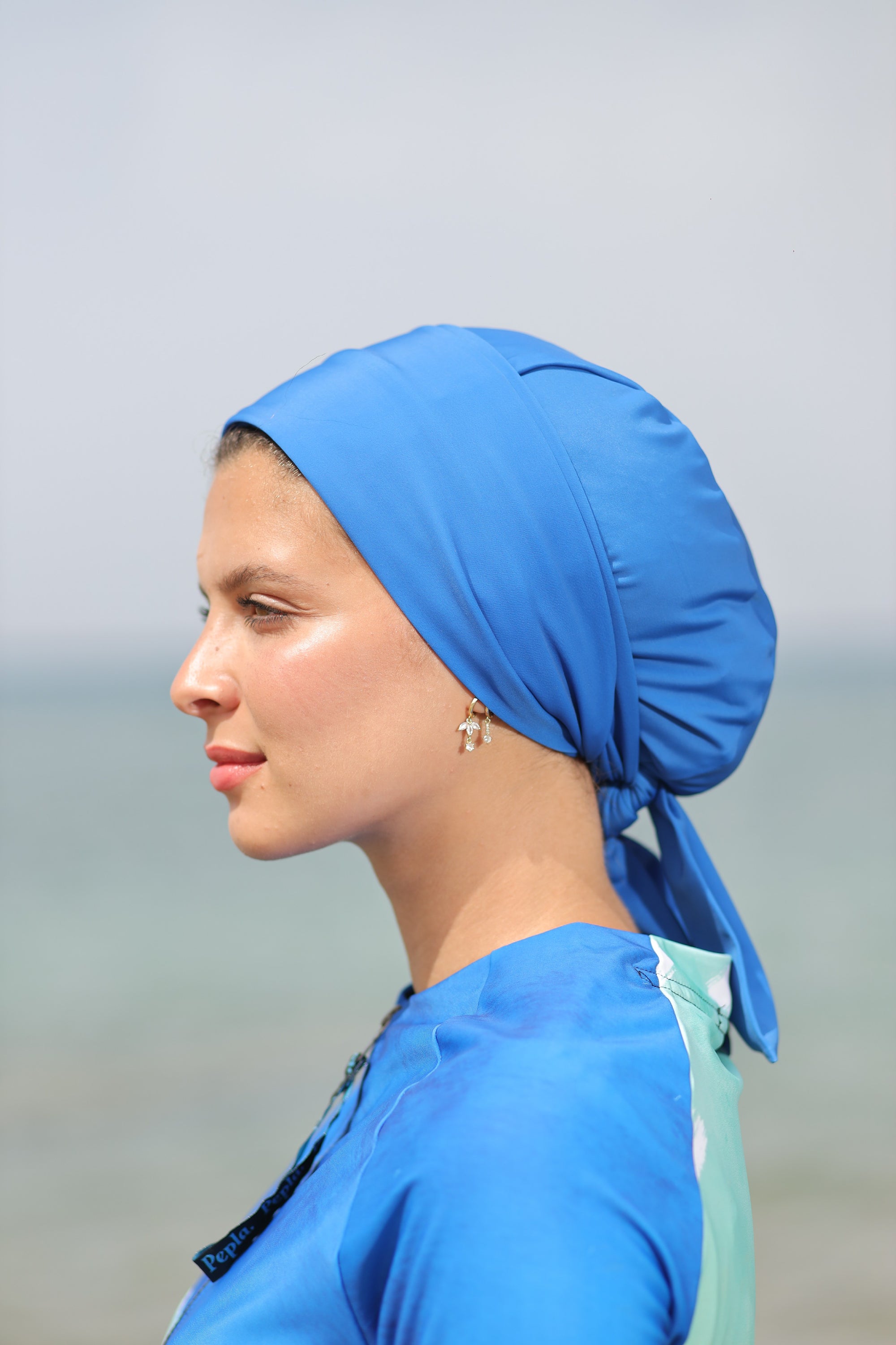 Waves Blue Turban