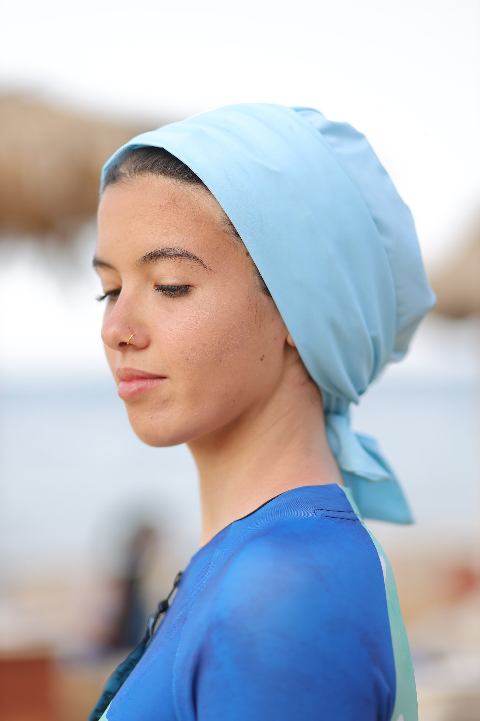 Beach Blue Turban