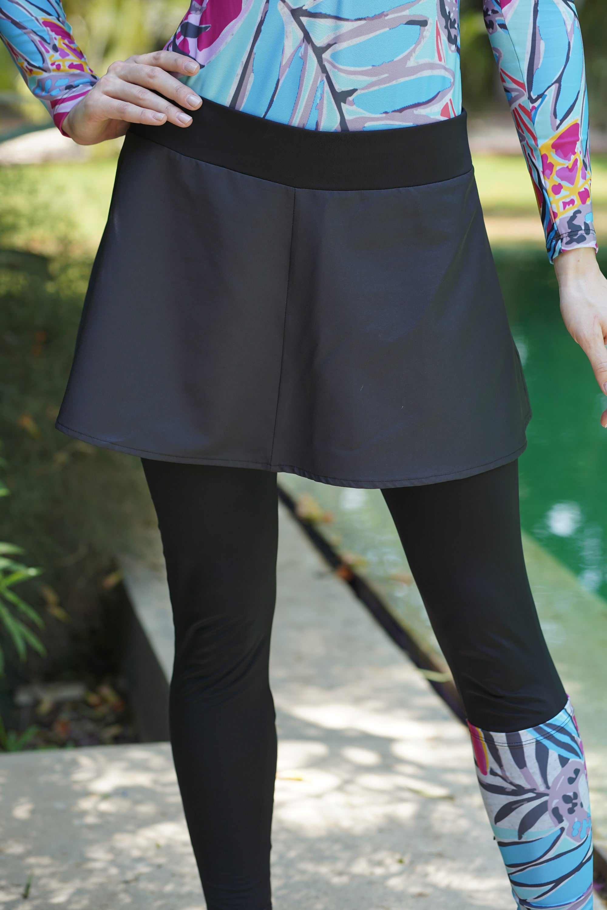 Black Board Skirt