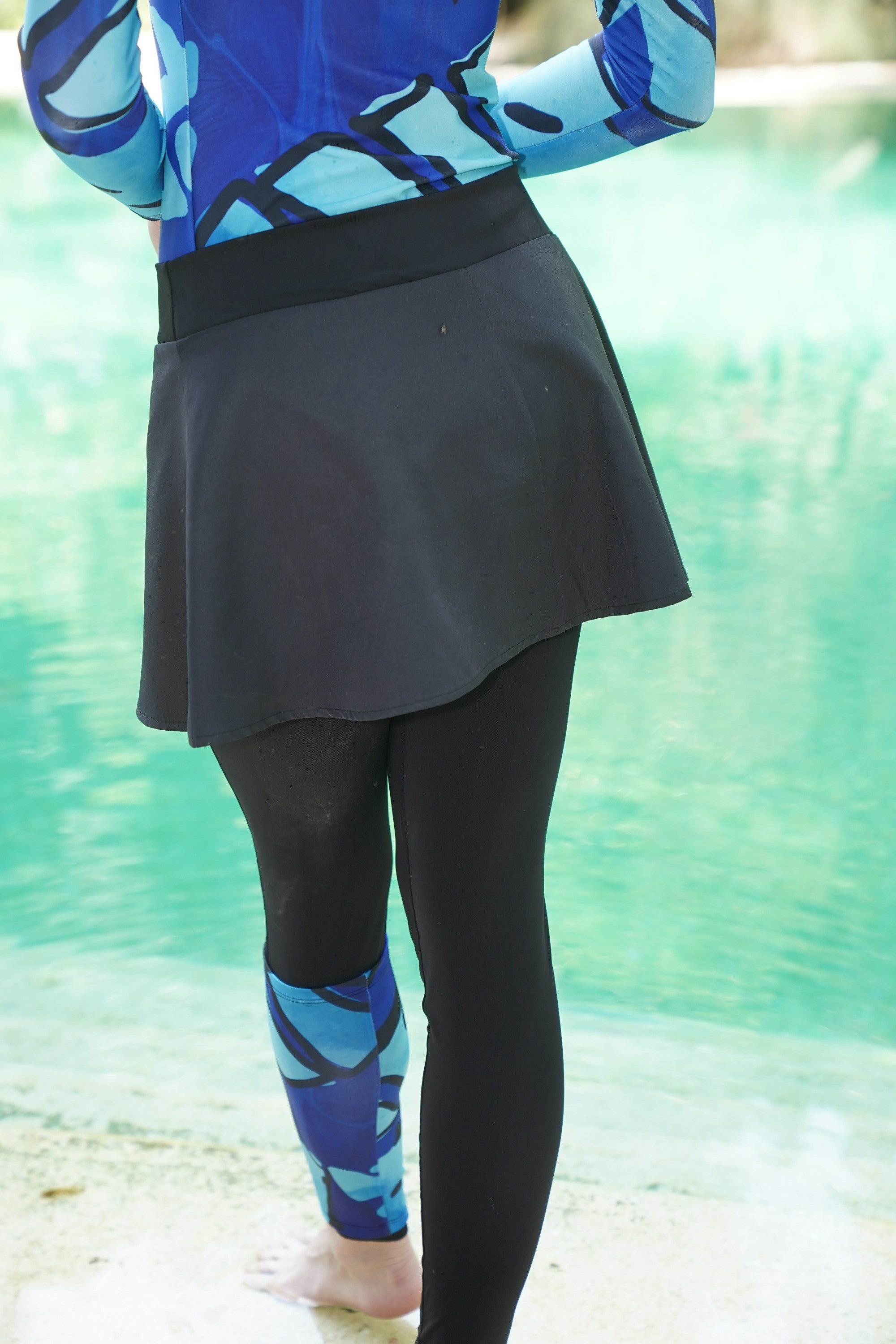 Black Board Skirt