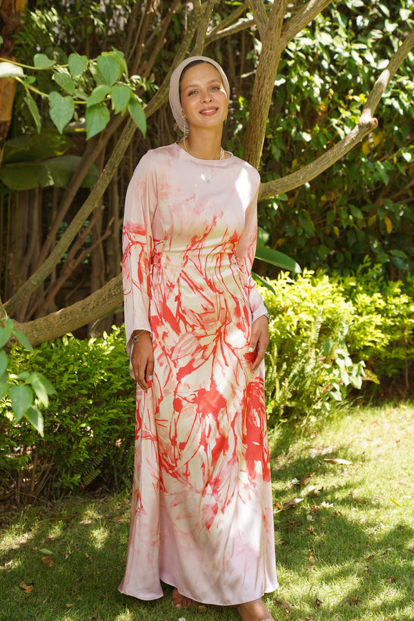 Summer Girl Satin Dress