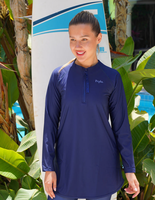 Navy Long Rashguard