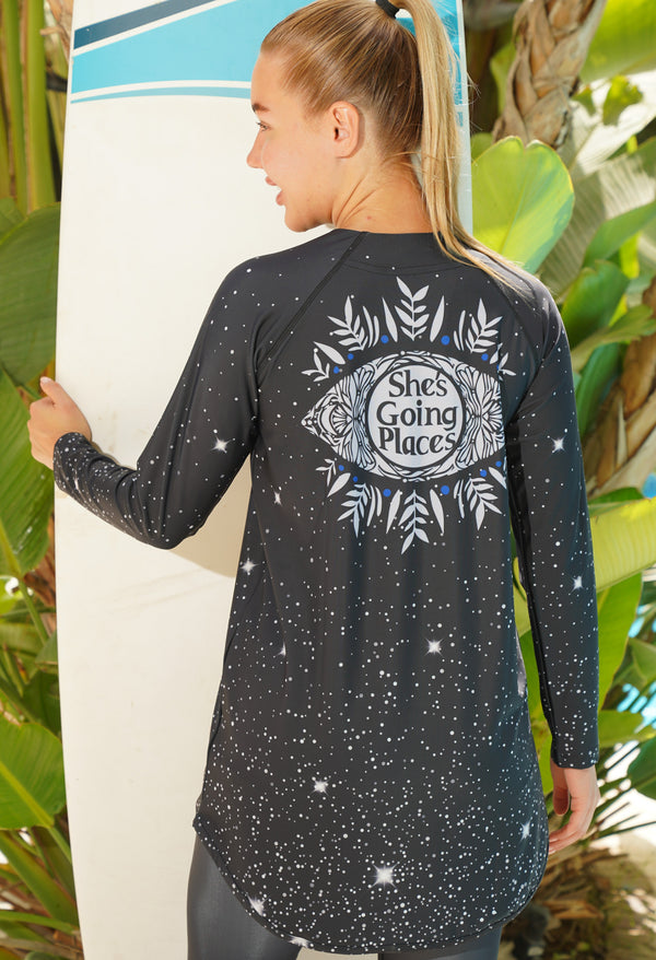 Space Long Rashguard