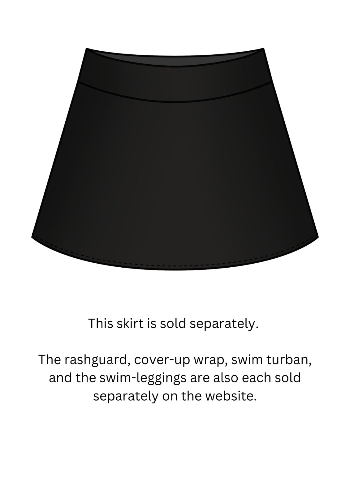 Black Board Skirt