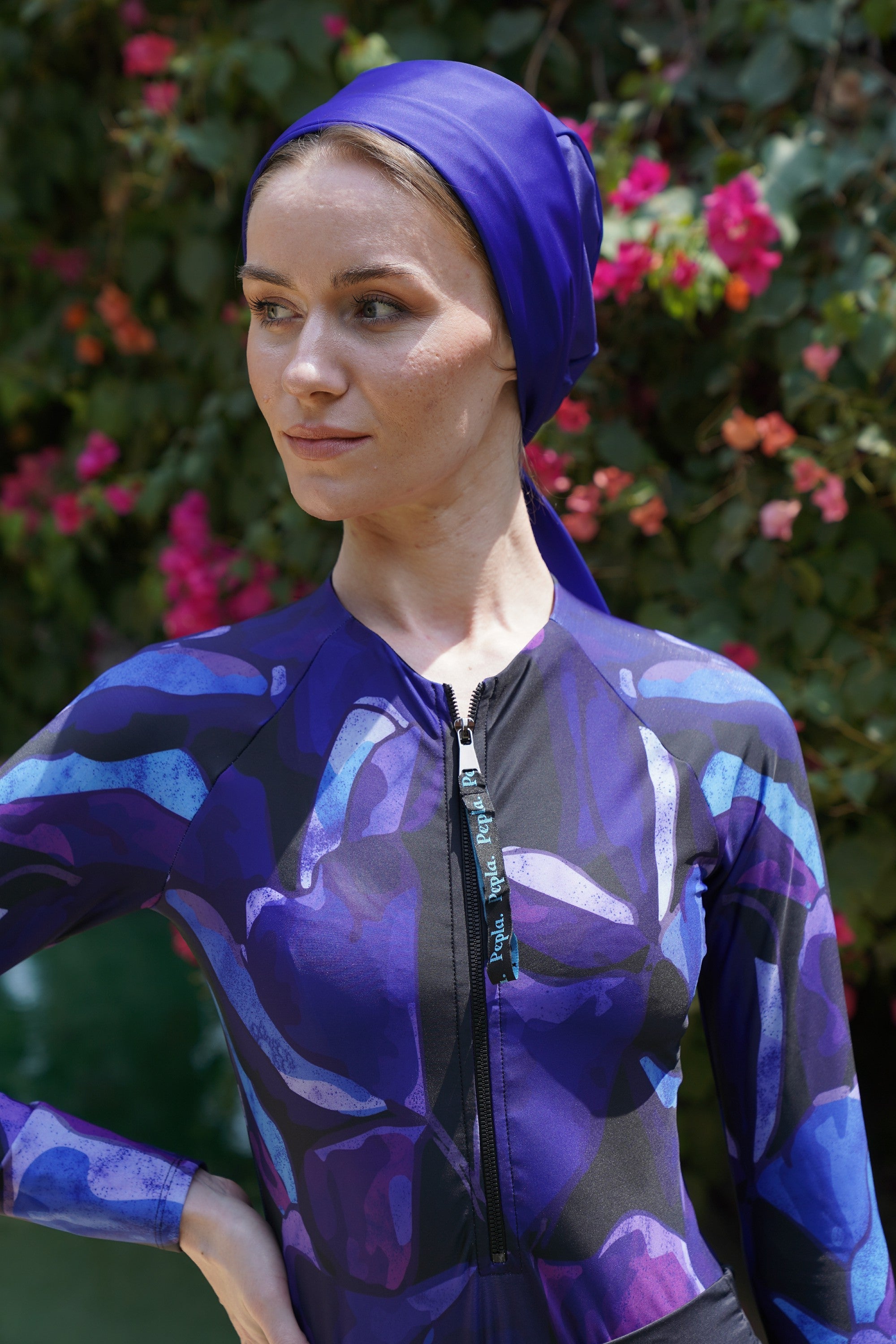 Midnight purple Turban