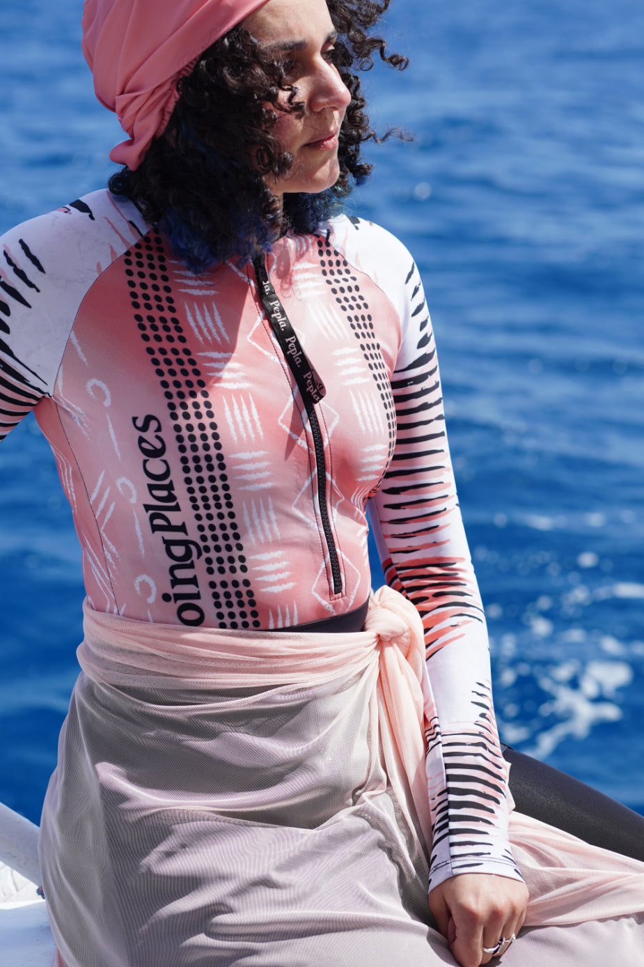 Bold Peach Rashguard