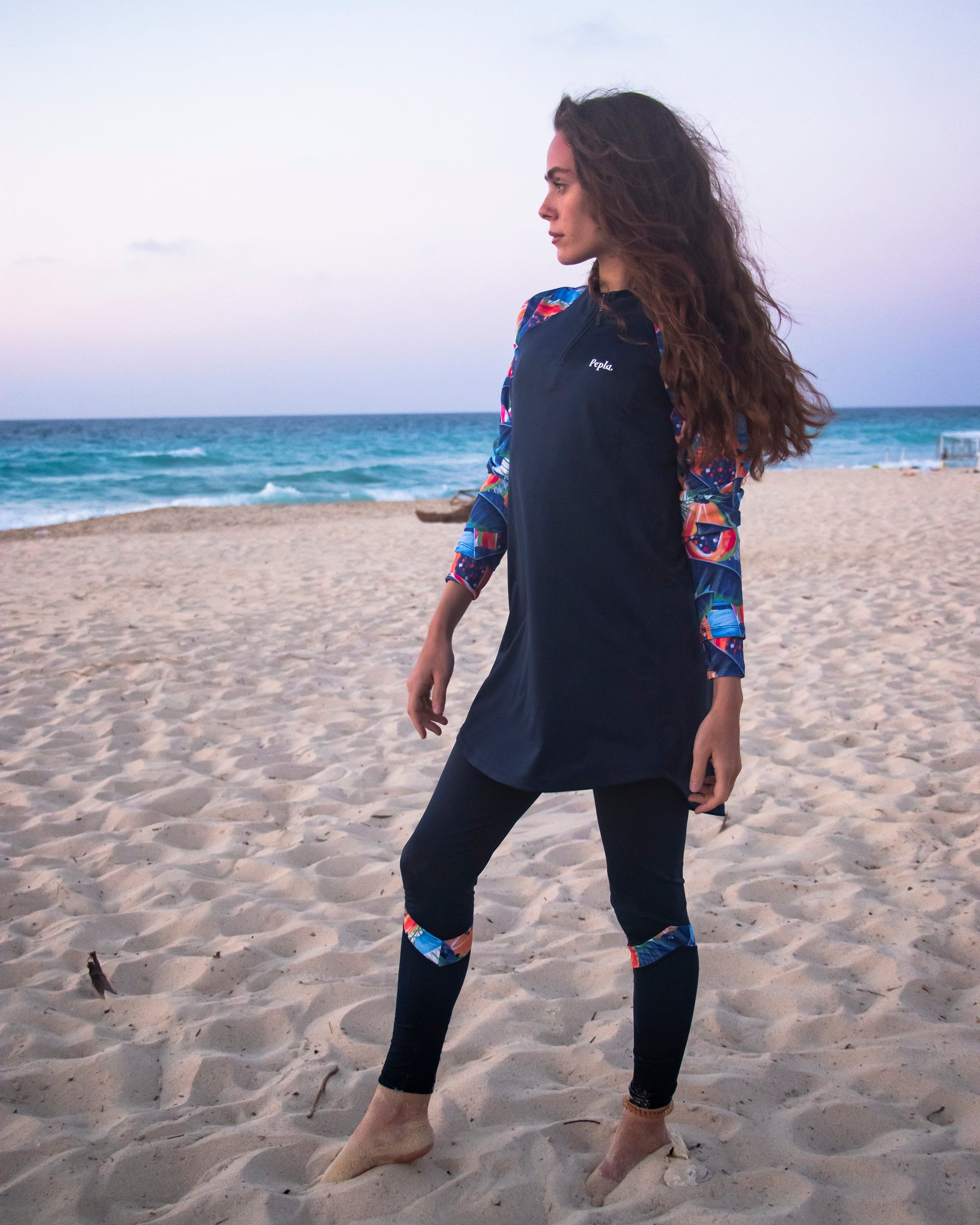 Papaya Long Rashguard and legging set