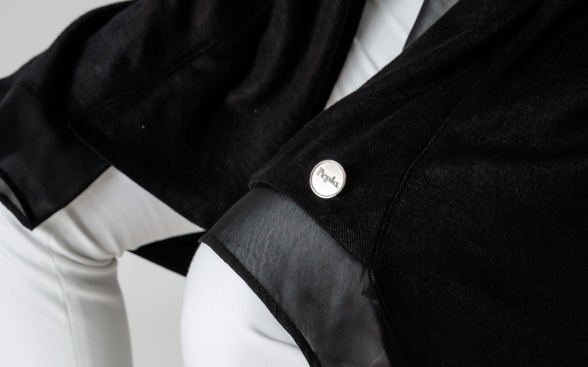 Black Pure Cotton Cardigan