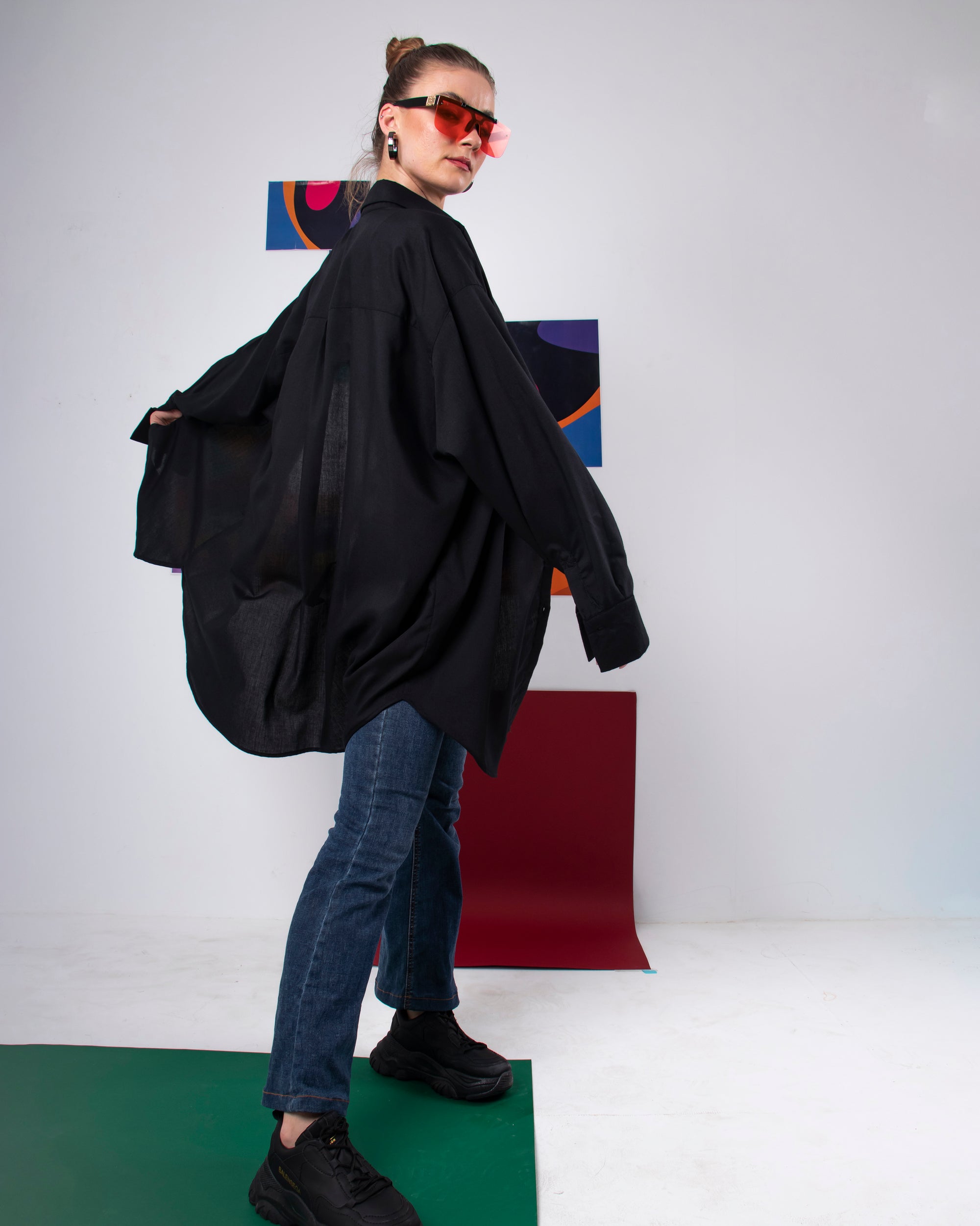 Black Oversized Shirt